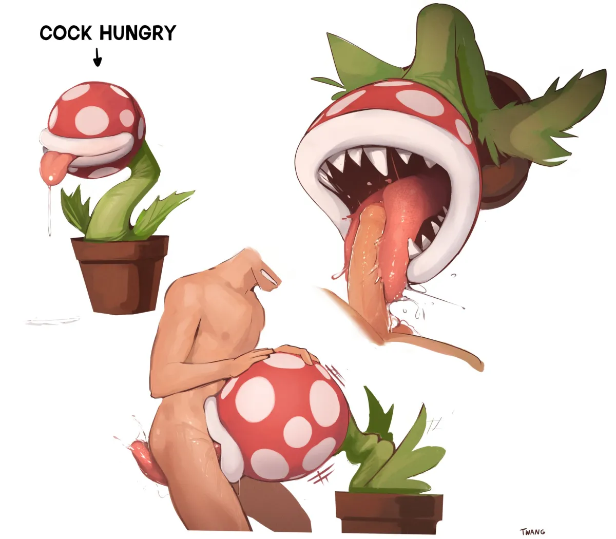 Piranha Plant by Twang
