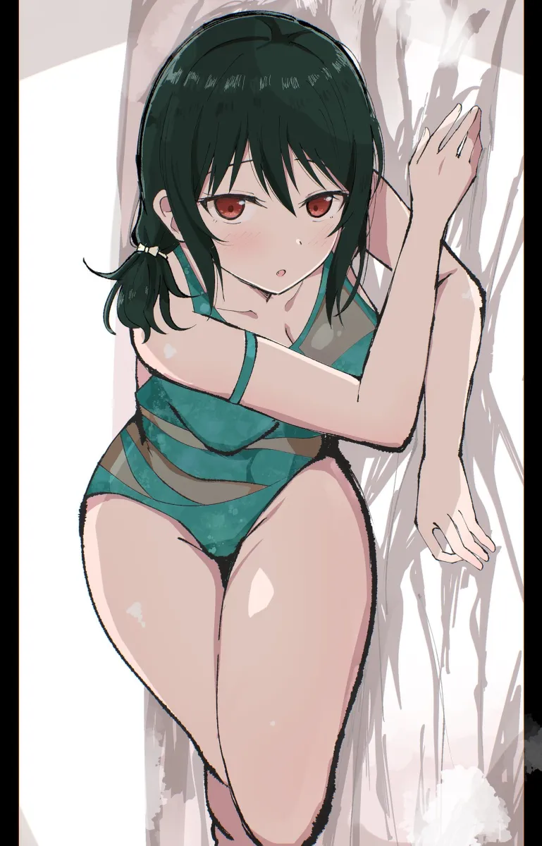 Mifune Shioriko, Mifune Shioriko (Kujibikido Swimsuit) by Wewe