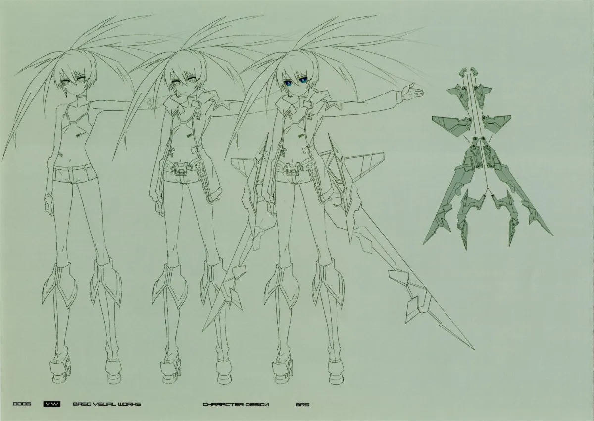 Black Rock Shooter (Character), Stella (Black Rock Shooter) by Huke