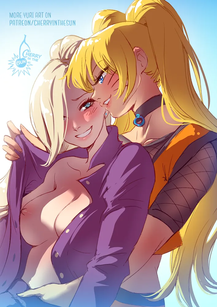 Uzumaki Naruto, Yamanaka Ino by Cherry In The Sun