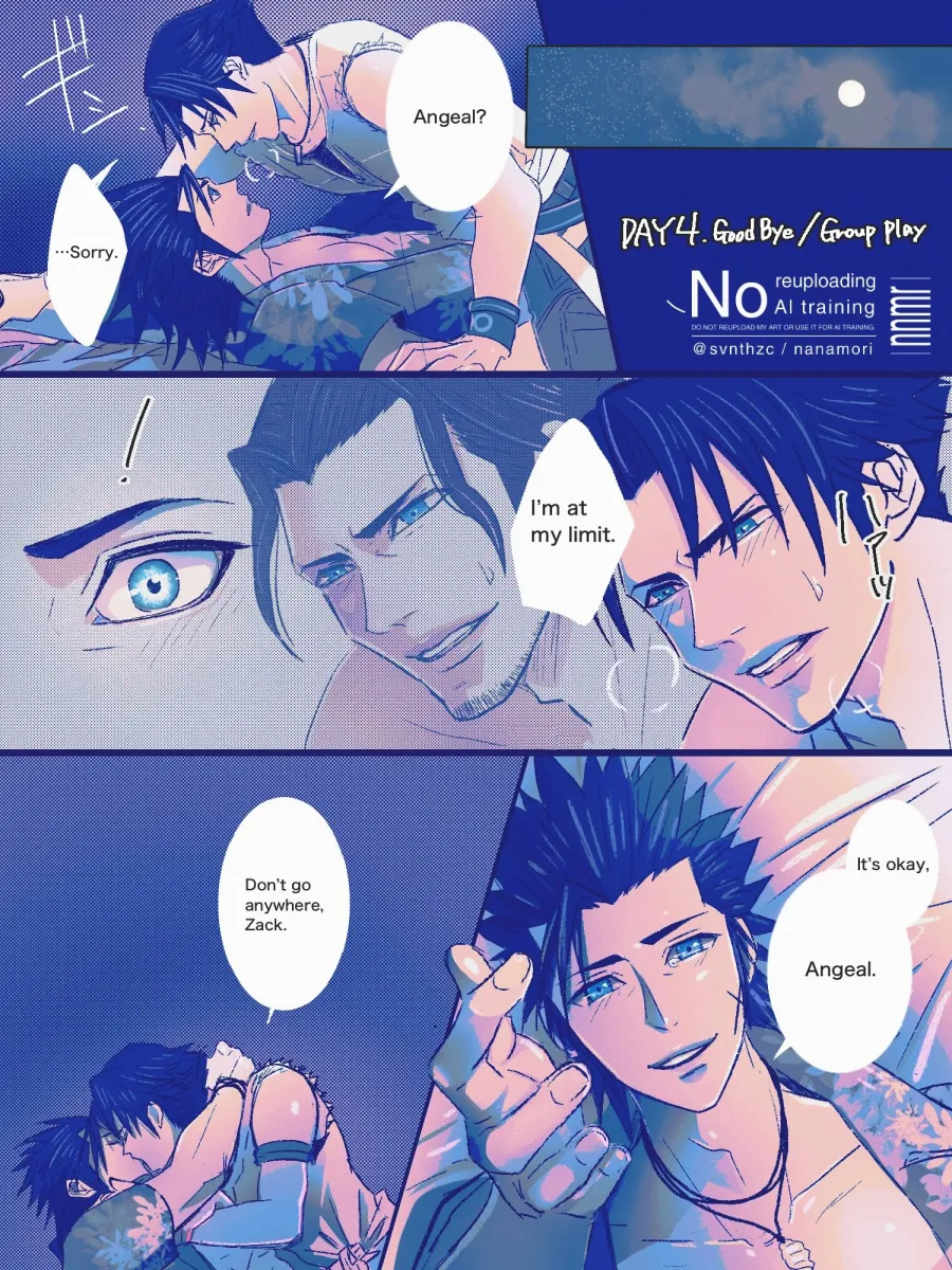 Zack Fair, Angeal Hewley by Nanamori (Svnthzc)