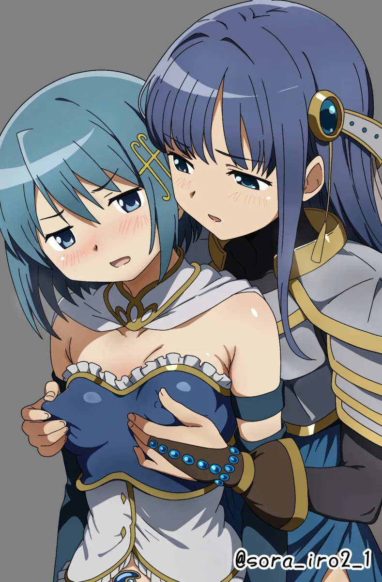 Miki Sayaka, Miki Sayaka (Magical Girl) by Sorameron