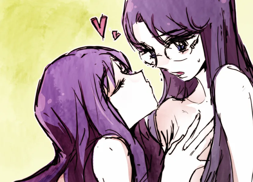 Tsukikage Yuri, Kurumi Momoka by Tima