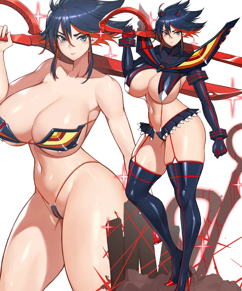 Matoi Ryuuko, Senketsu by Gurimjang