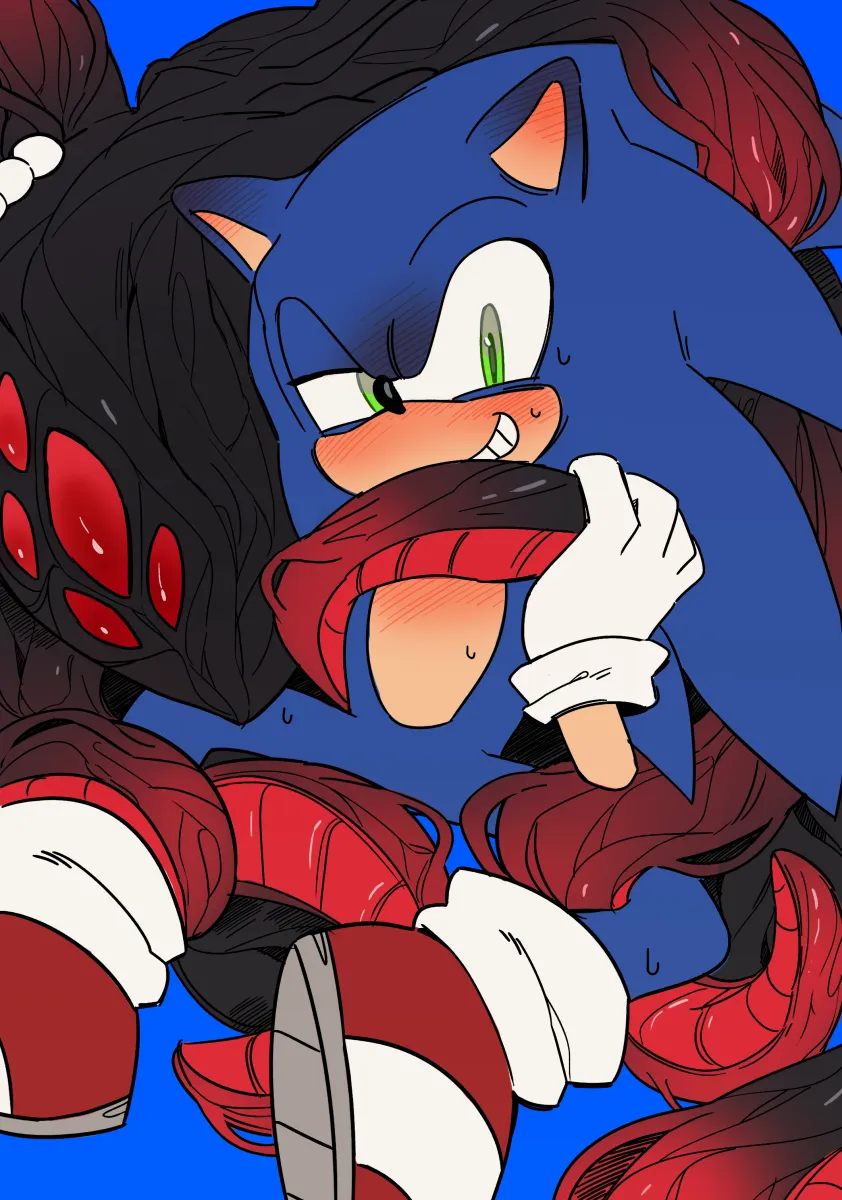 Sonic The Hedgehog, Shadow The Hedgehog by Unneul