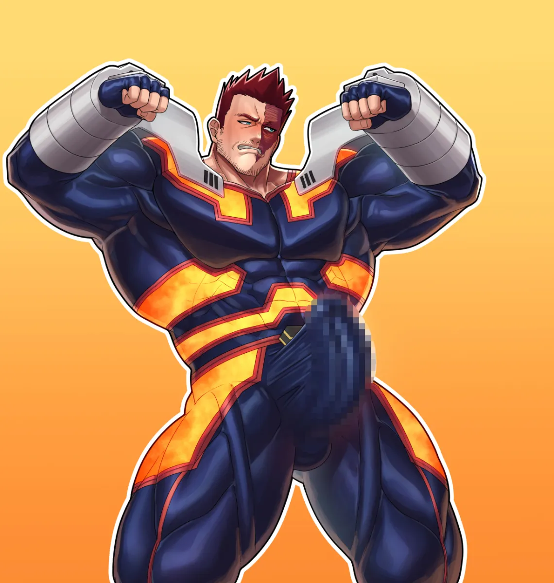 Endeavor (Boku No Hero Academia) by Energy Camdy