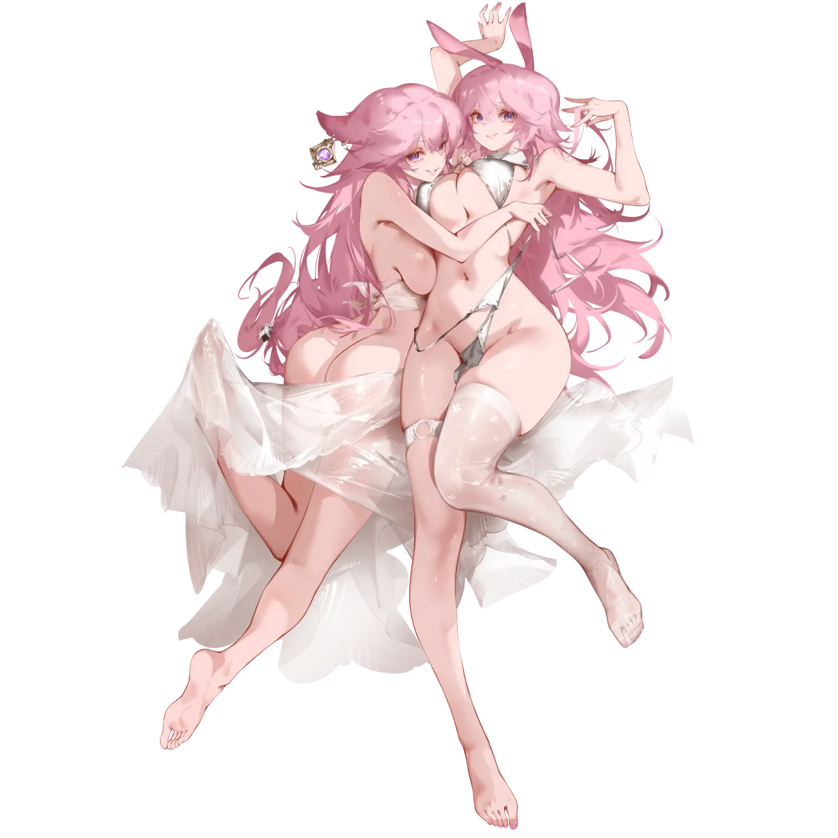 Yae Miko, Yae Sakura by Vale-X