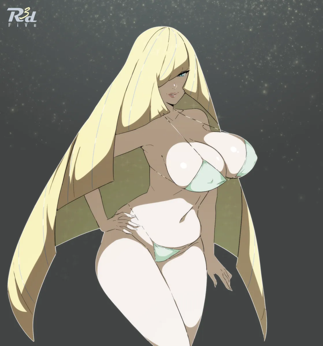 Lusamine (Pokemon) by R3Dfive
