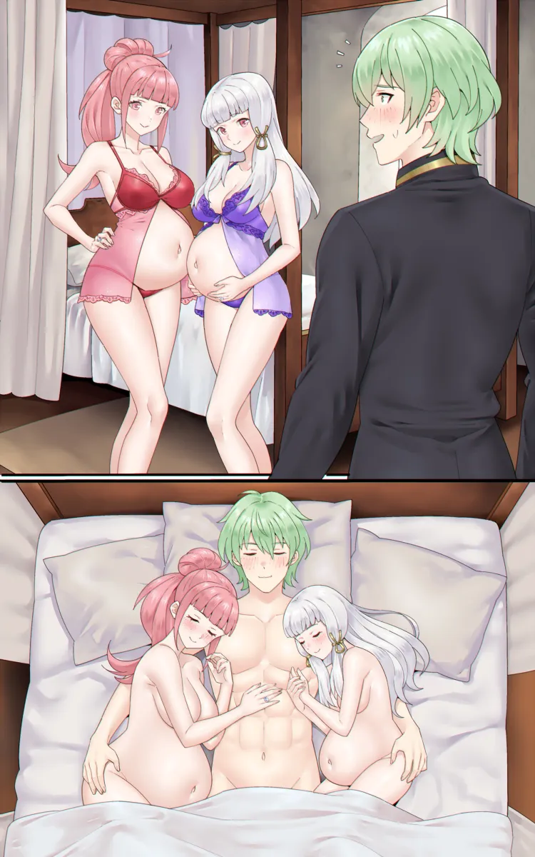 Male Byleth (Fire Emblem), Hilda Valentine Goneril by Redkite333