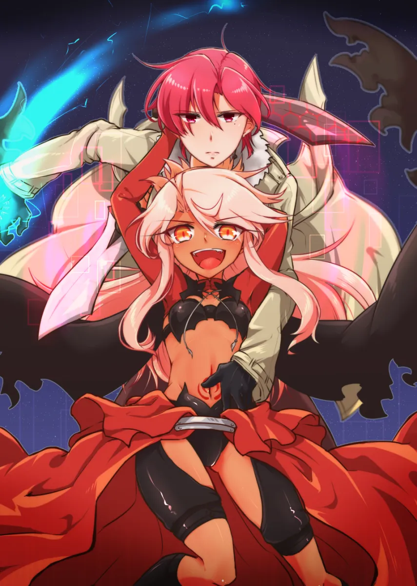 Chloe Von Einzbern, Bazett Fraga Mcremitz by Kaiza#