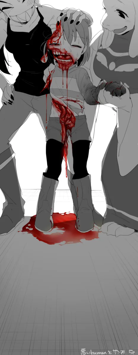 Frisk (Undertale), Toriel by Suno (Imydream)