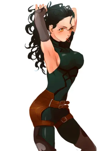 Adjusting Hair