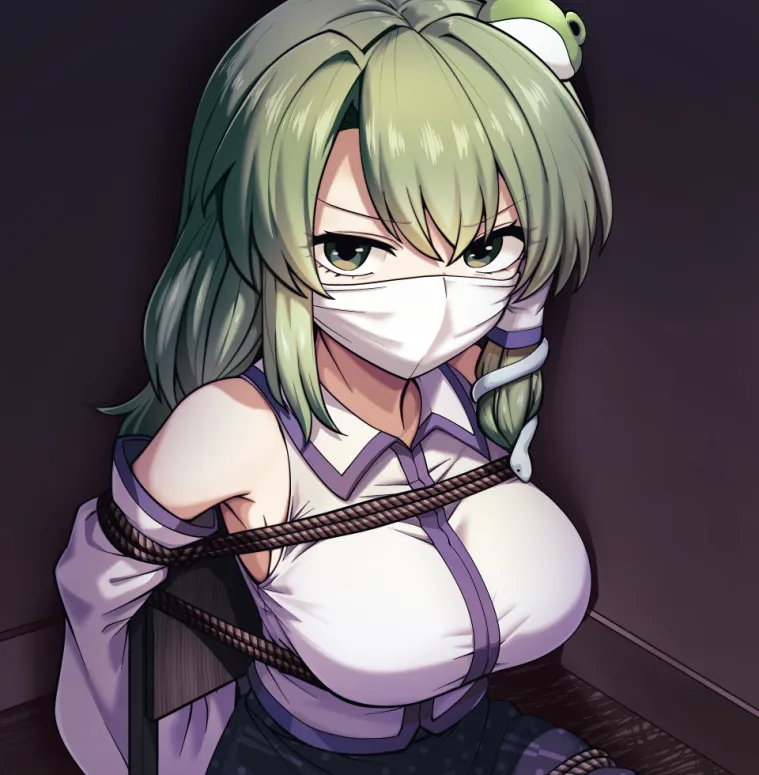 Kochiya Sanae by Kikoka (Mizuumi)