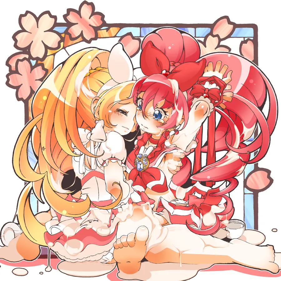 Houjou Hibiki, Minamino Kanade by Ao Yasai