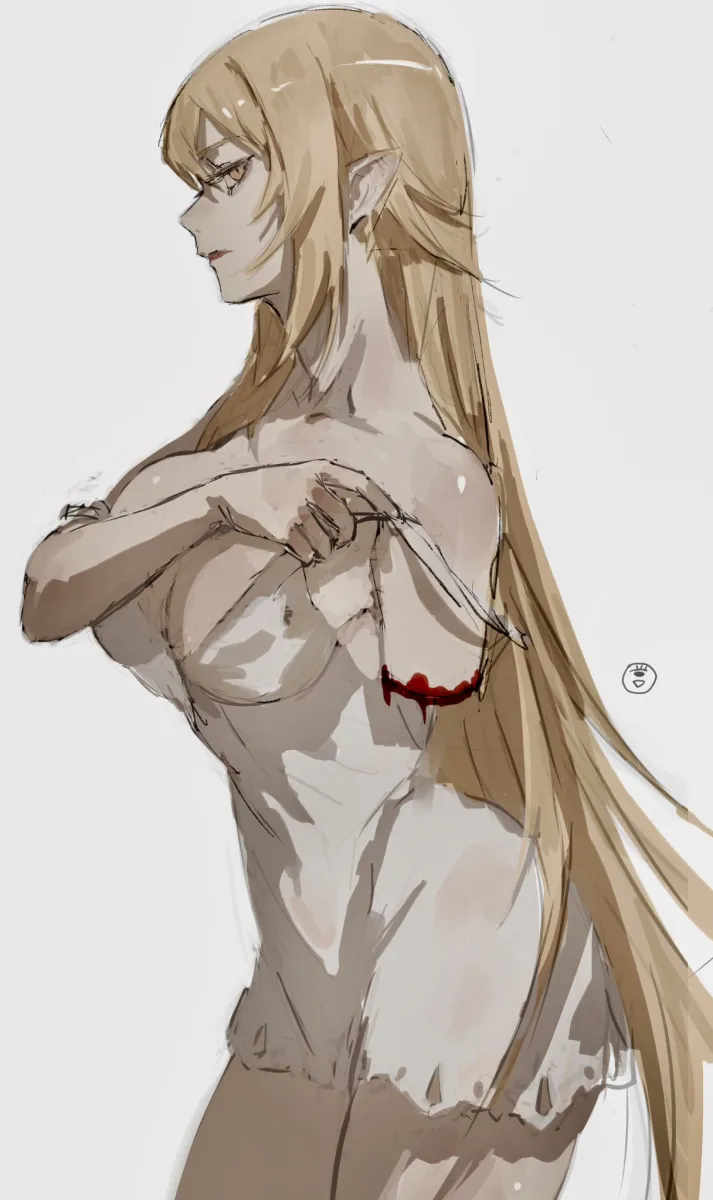 Oshino Shinobu, Kiss-Shot Acerola-Orion Heart-Under-Blade by Taki (A313131333)