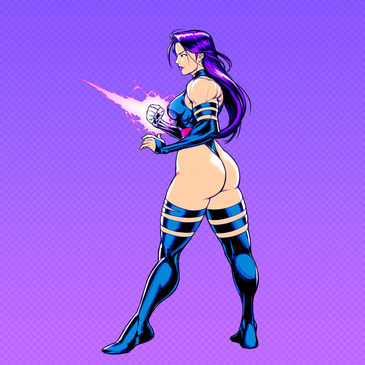 Psylocke by Jiggeh