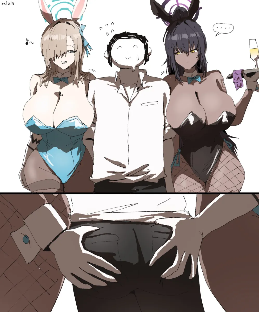 Sensei (Blue Archive), Doodle Sensei (Blue Archive) by Kai Xin
