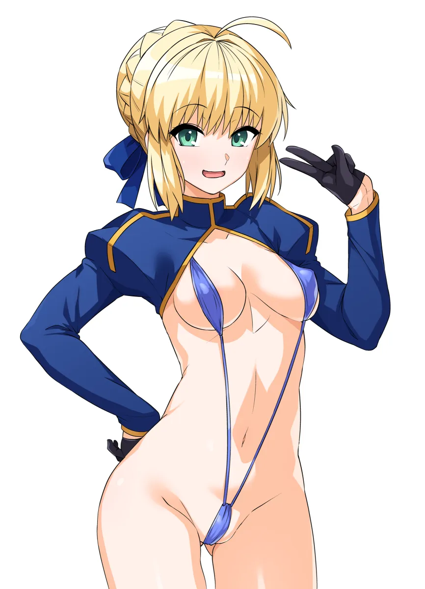 Artoria Pendragon (Fate), Saber (Fate) by Haruhisky