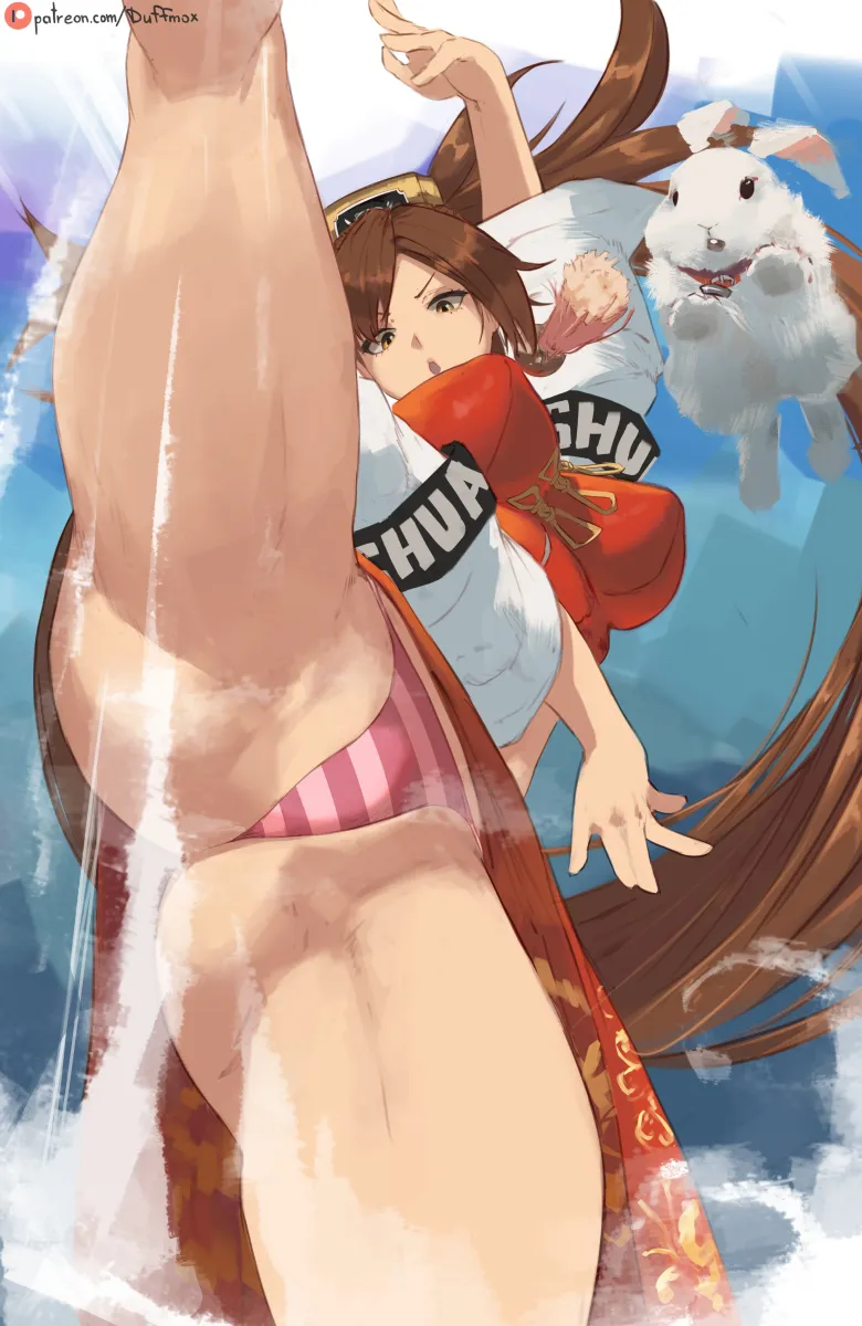 Kuradoberi Jam, Usagi (Guilty Gear) by Duffmox