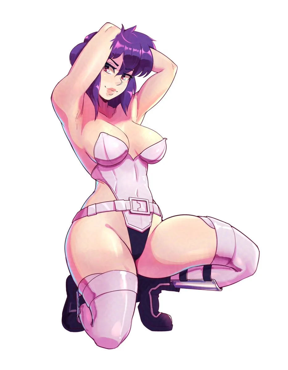 Kusanagi Motoko by Cheekyboba