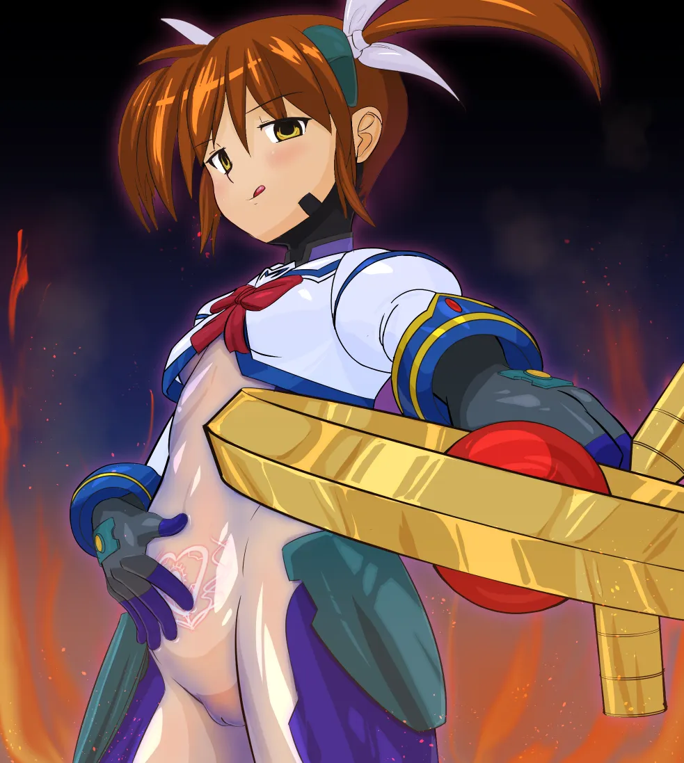 Takamachi Nanoha, Raising Heart by Darken (Darken13)