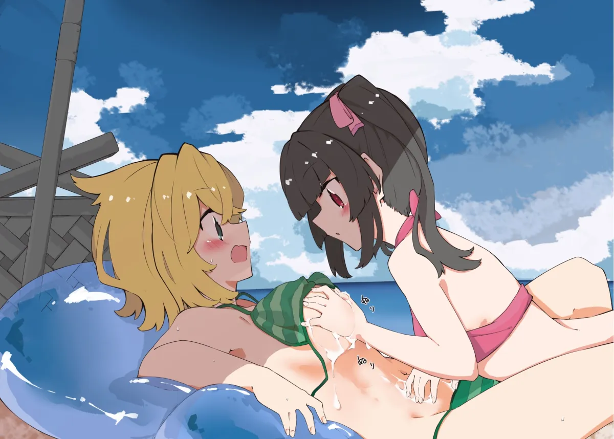 Akatsuki Kirika, Tsukuyomi Shirabe by Koma Kitsune (Kururito)