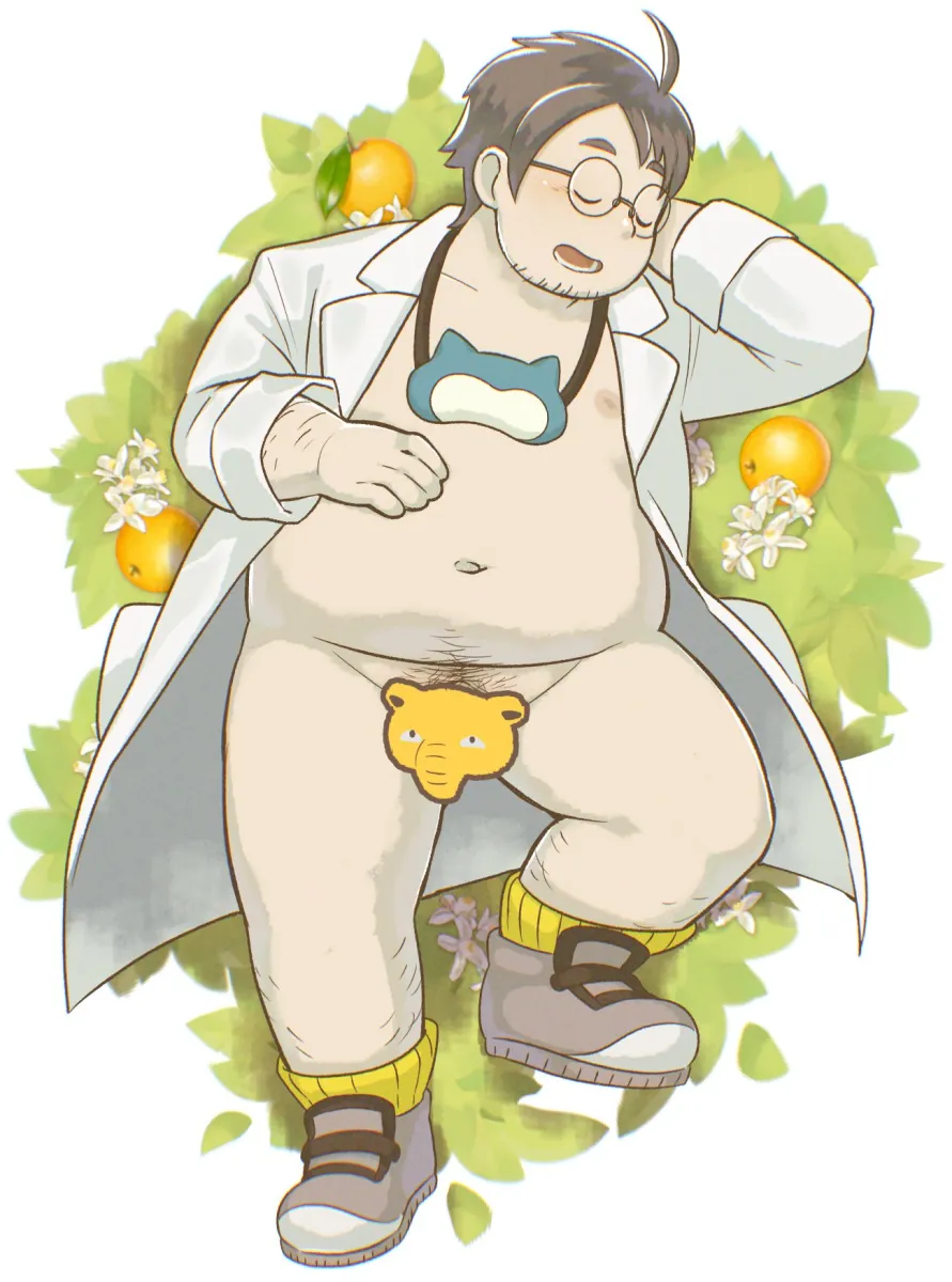 Snorlax, Drowzee by Yunosuke