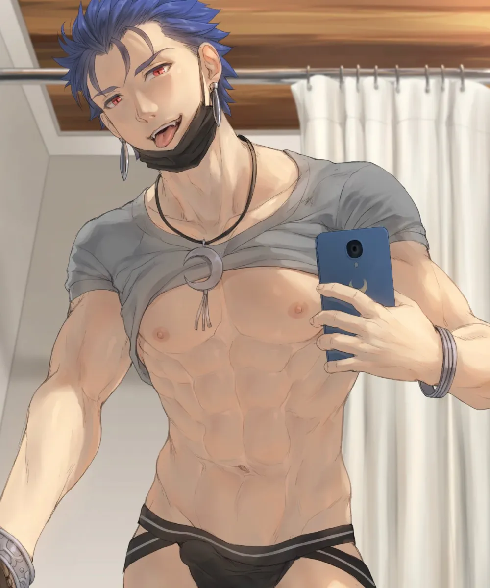 Cu Chulainn (Fate), Cu Chulainn (Lancer) (Fate) by Mondi Hl