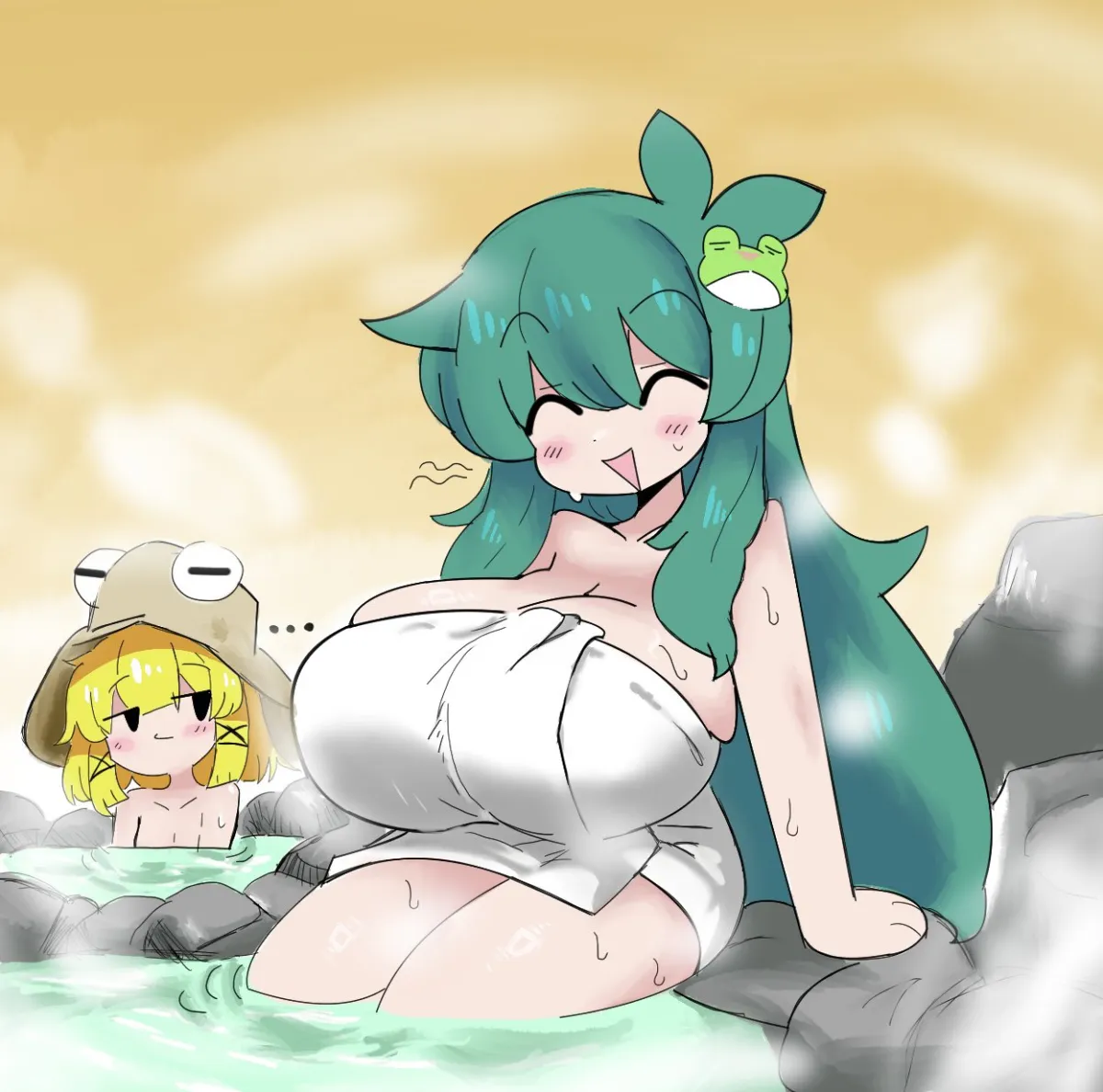 Kochiya Sanae, Moriya Suwako by Alice Grimm