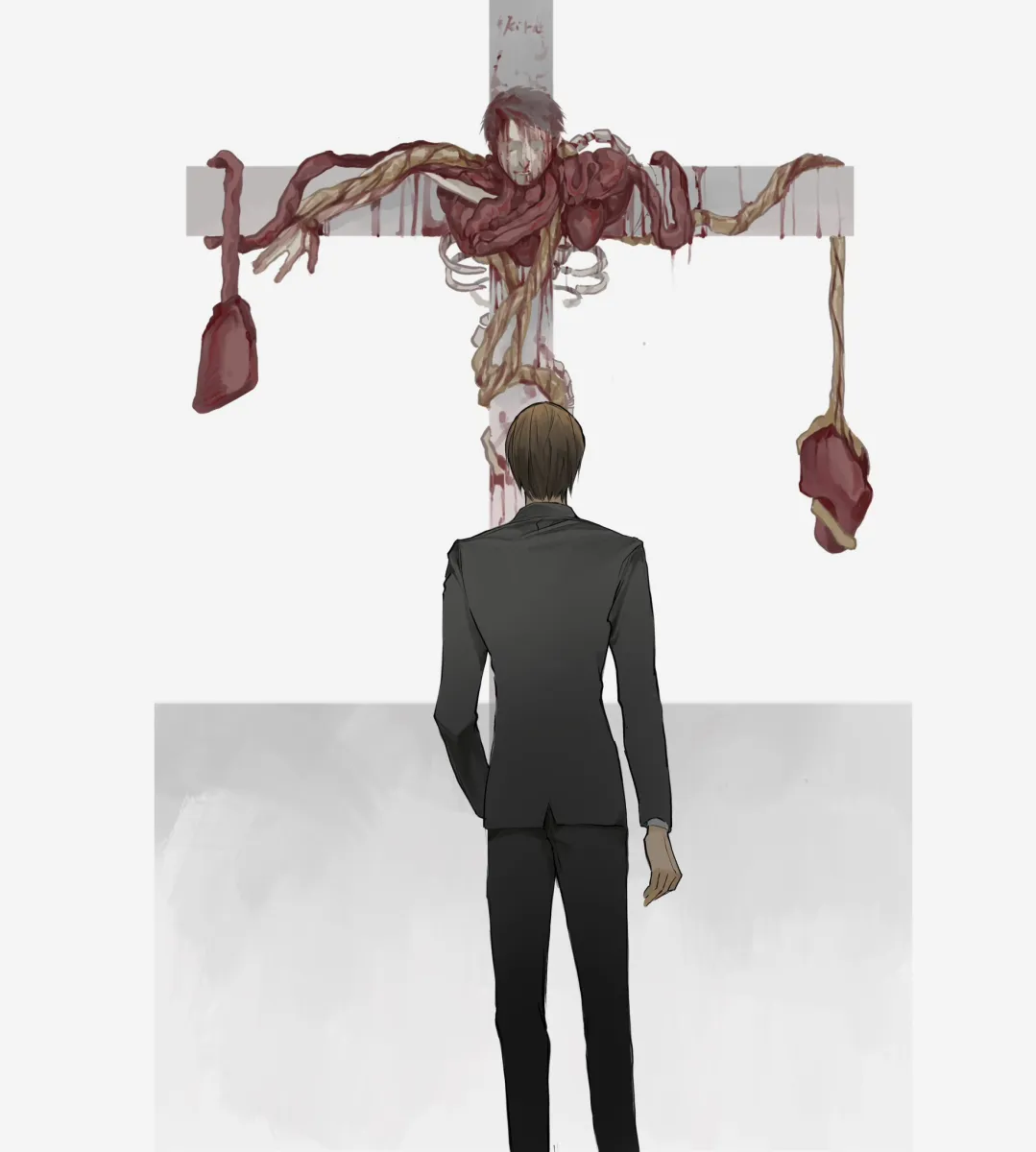 Yagami Light, L (Death Note) by Wellptty