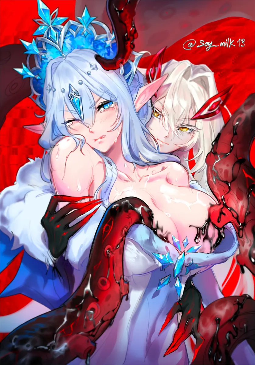 Anastasya Feodorovna Snezhnaya, Ronova (Genshin Impact) by Soy Milk13