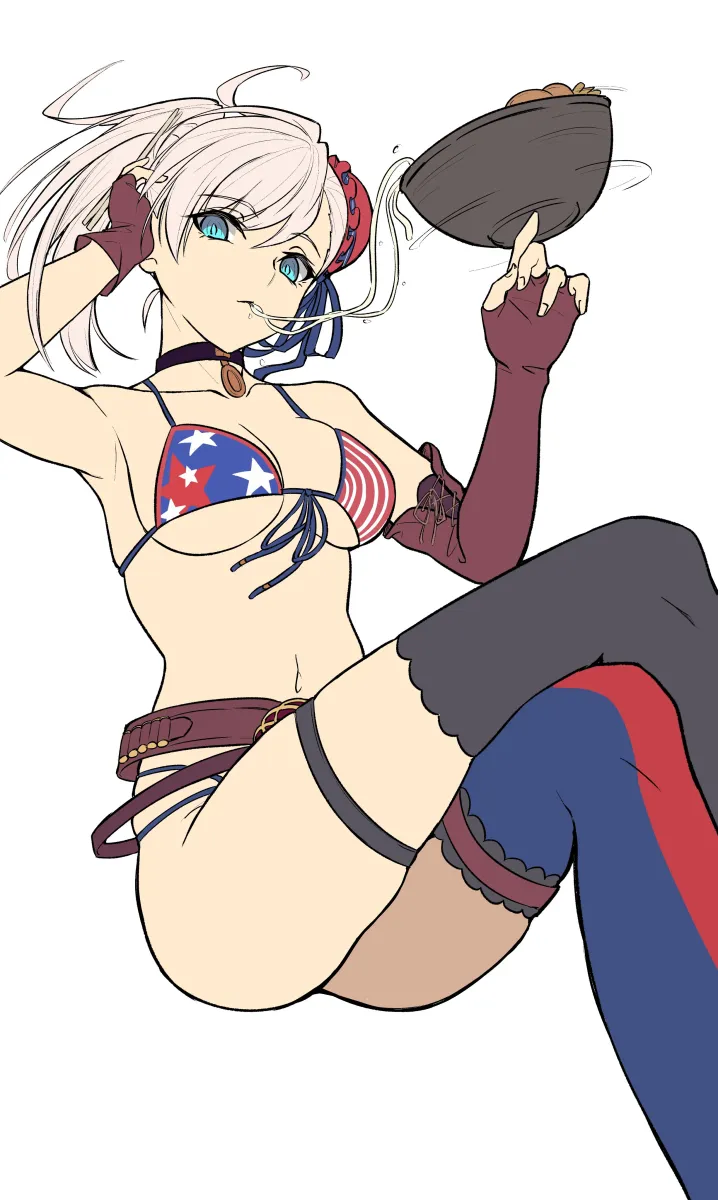 Miyamoto Musashi (Fate), Miyamoto Musashi (Swimsuit Berserker) (Fate) by Longdq3008