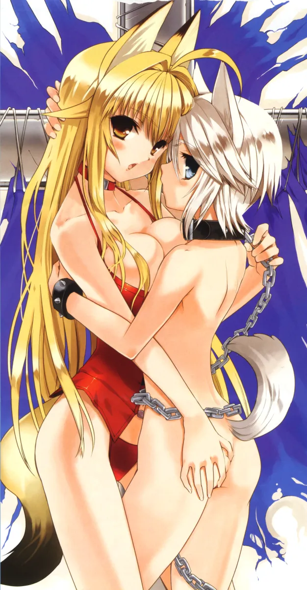 Minamoto Chizuru, Ezomori Nozomu by Koin (Foxmark)