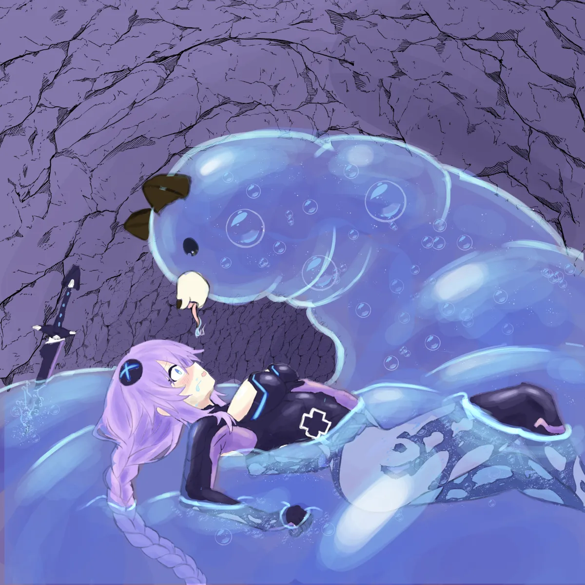 Purple Heart (Neptunia), Dogoo by E;Re