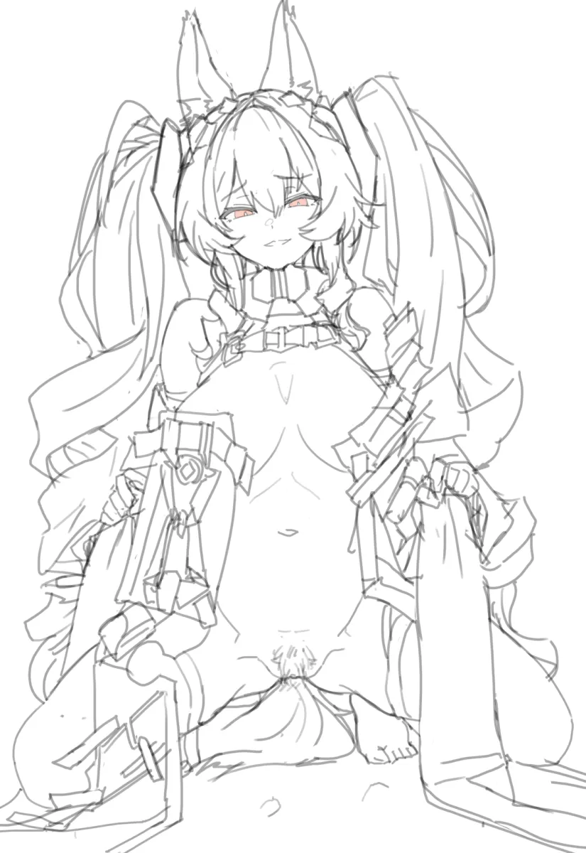 Angelina (Arknights), Gilberta (Arknights) by Yu-Ves
