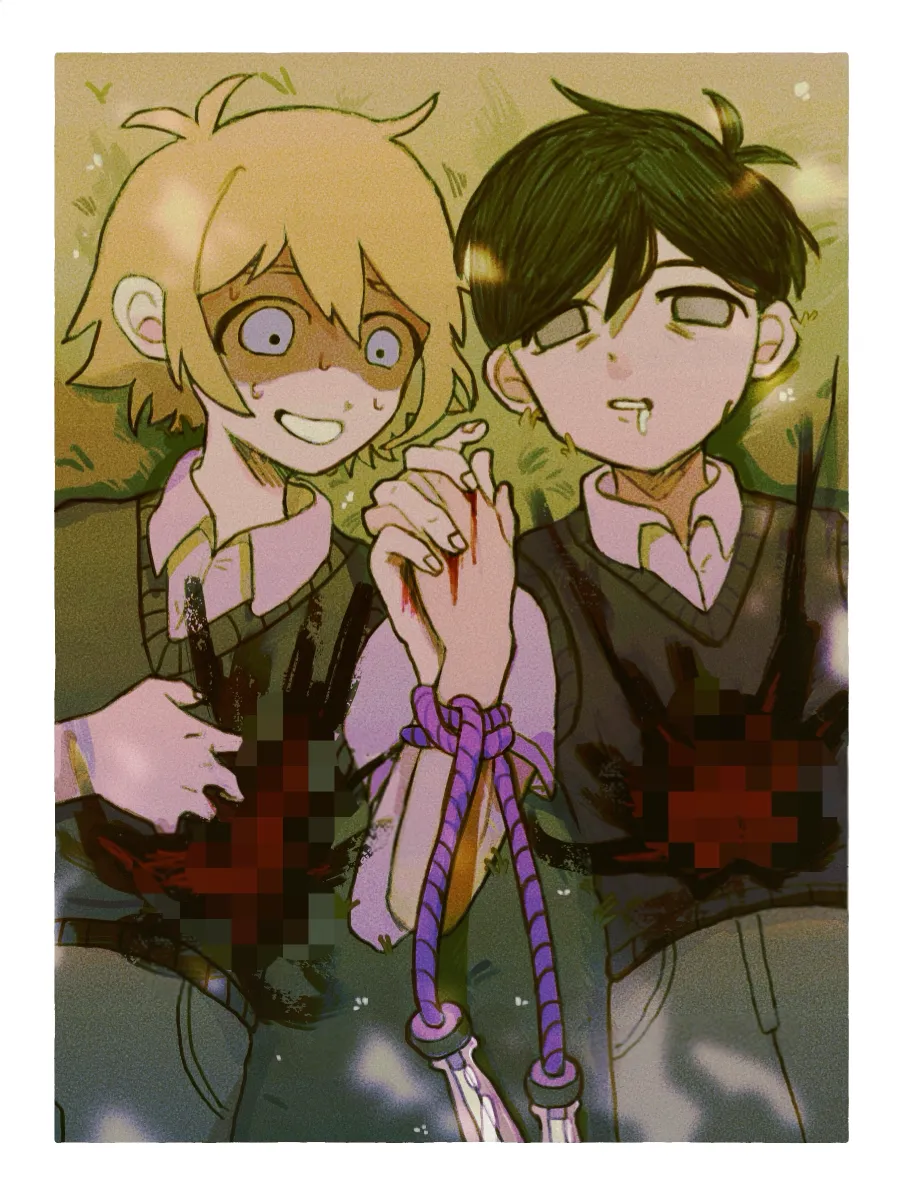 Sunny (Omori), Basil (Omori) by Milkymilkyshark