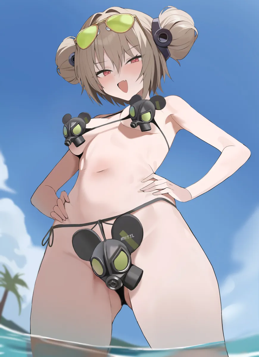 P90 (Girls' Frontline), Mityl (Girls' Frontline 2) by Redshark (T373412)
