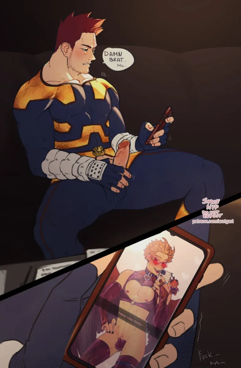 Endeavor (Boku No Hero Academia), Hawks (Boku No Hero Academia) by Spacenipnops