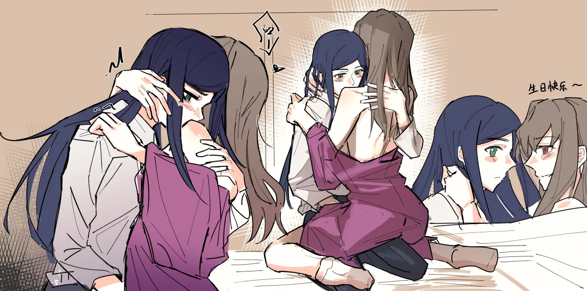 Kuga Natsuki, Fujino Shizuru by Anhei
