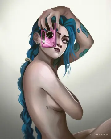 Holding Camera