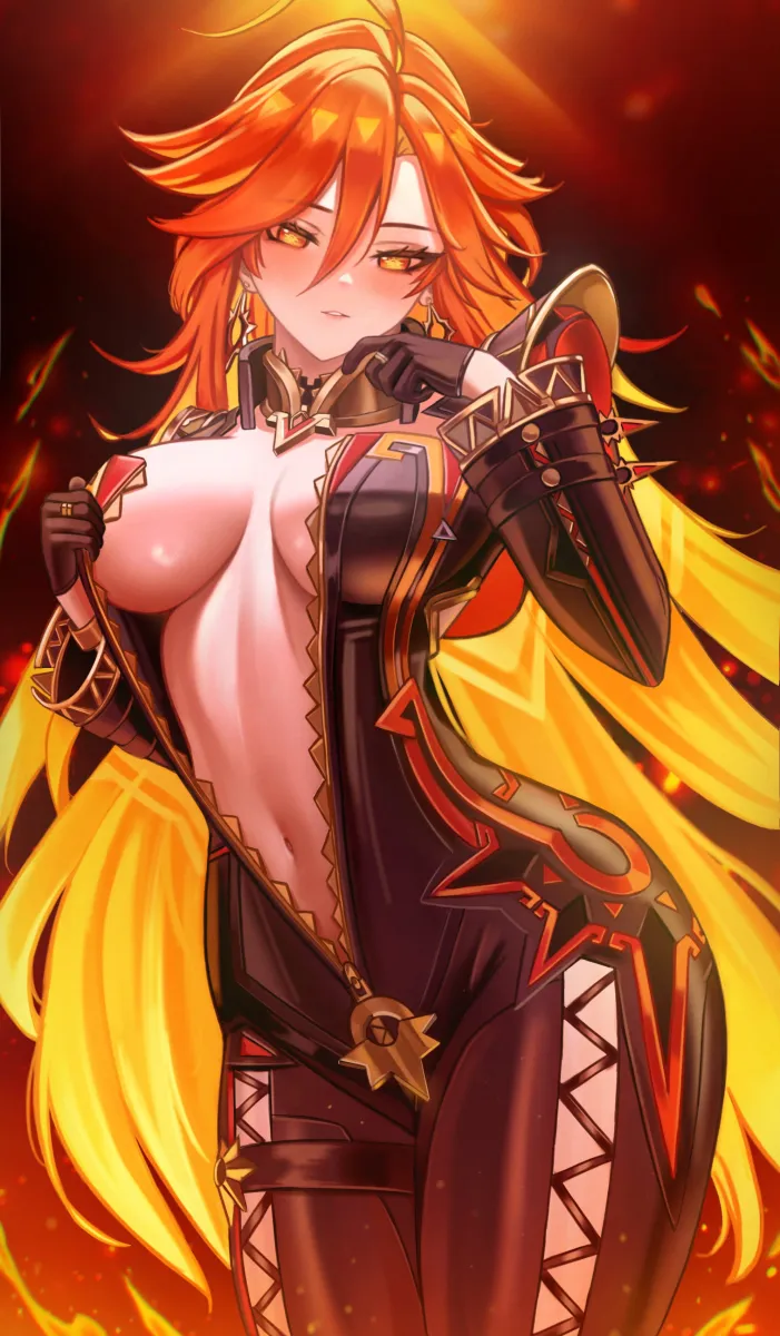 Mavuika (Genshin Impact) by Puppnett
