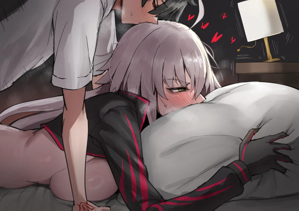 Fujimaru Ritsuka (Male), Jeanne D'arc Alter (Fate) by Hans-Kun