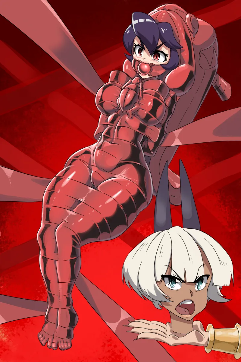 Filia (Skullgirls), Ms. Fortune (Skullgirls) by Prithius