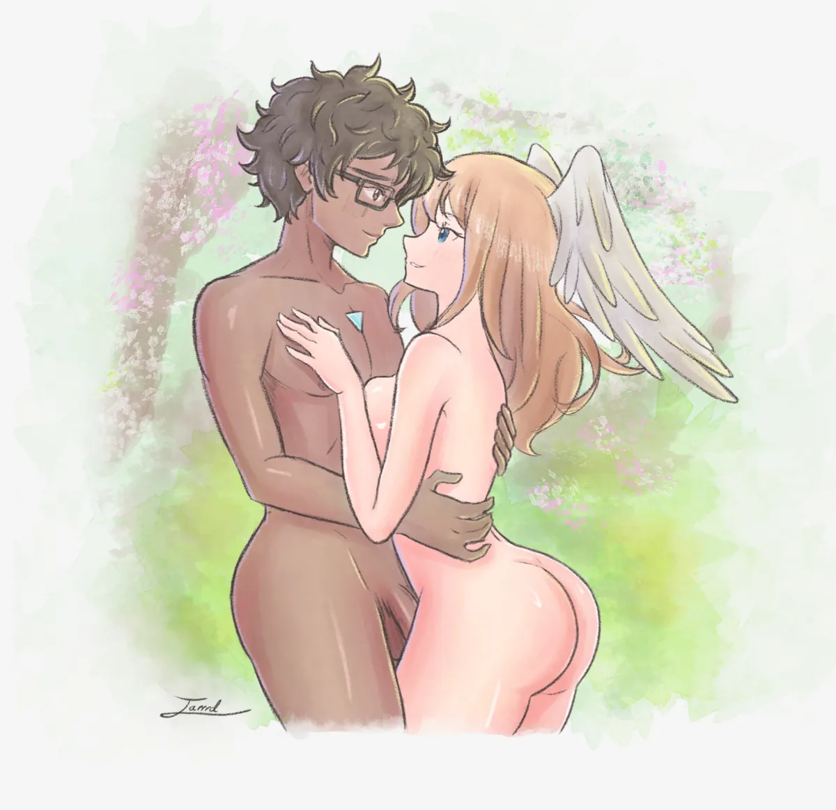 Eunie (Xenoblade), Taion (Xenoblade) by Itsjarrrd