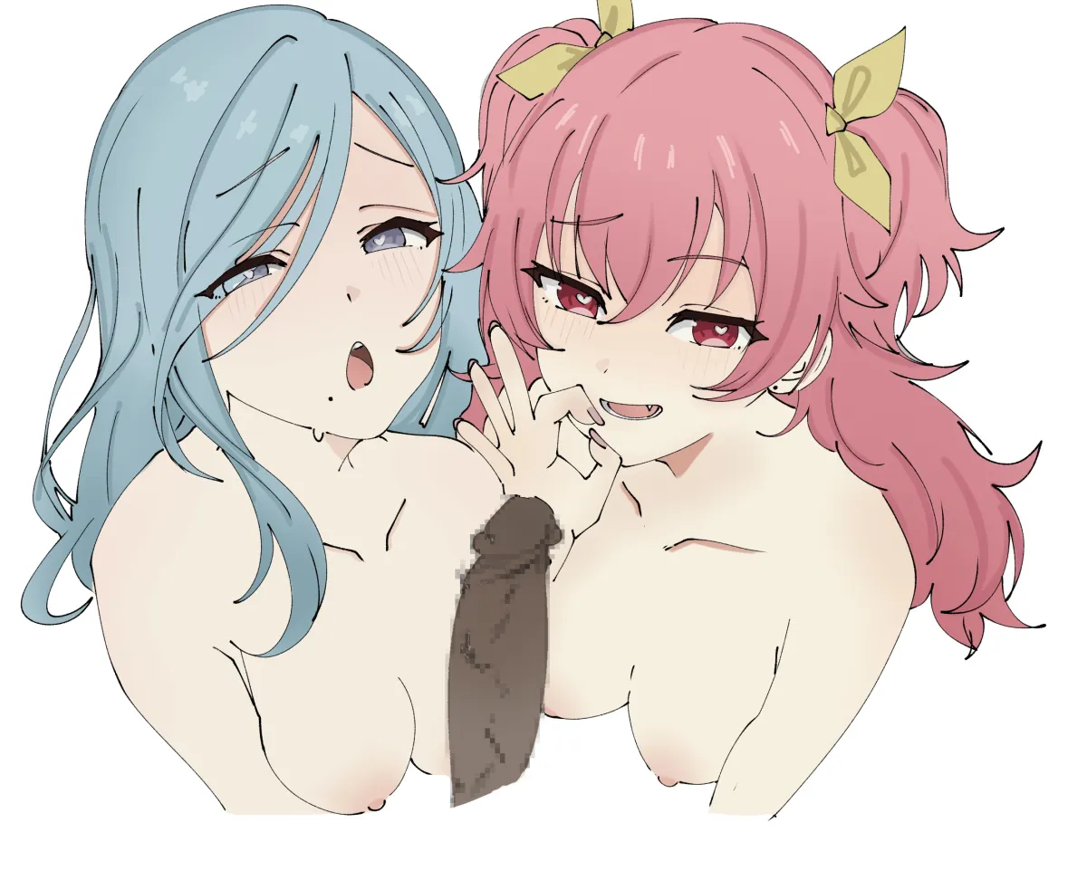 Momoi Airi, Hinomori Shizuku by Mialhzm