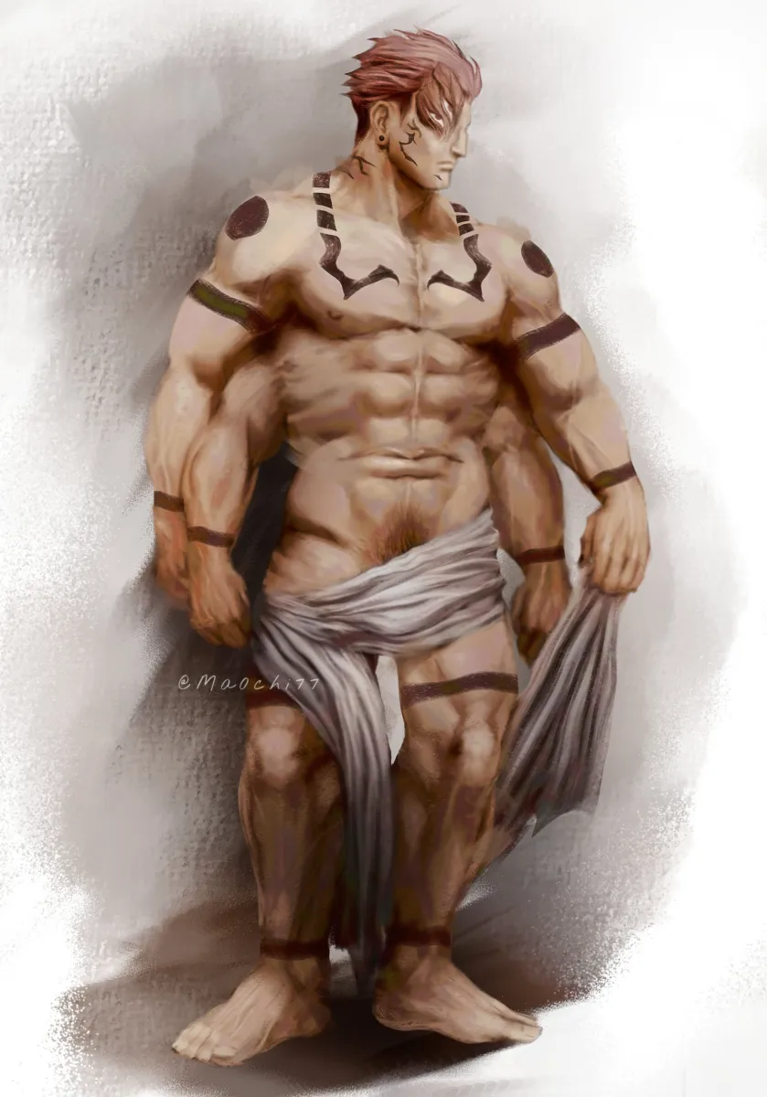 Ryoumen Sukuna (Jujutsu Kaisen), Ryoumen Sukuna (True Form) (Jujutsu Kaisen) by Ma0Chi77