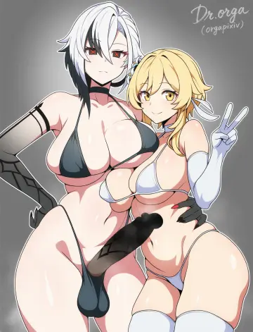Arlecchino (Genshin Impact) rule 34