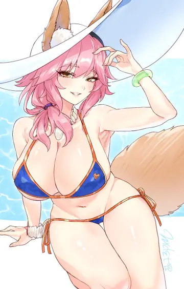 Tamamo No Mae (Swimsuit Lancer) (Fate) rule 34