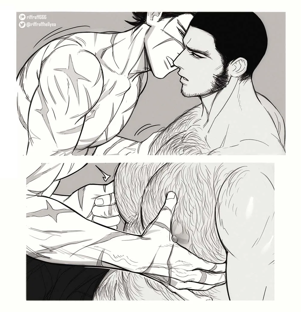 Sugimoto Saichi, Tanigaki Genjirou by Riffraffhellyea