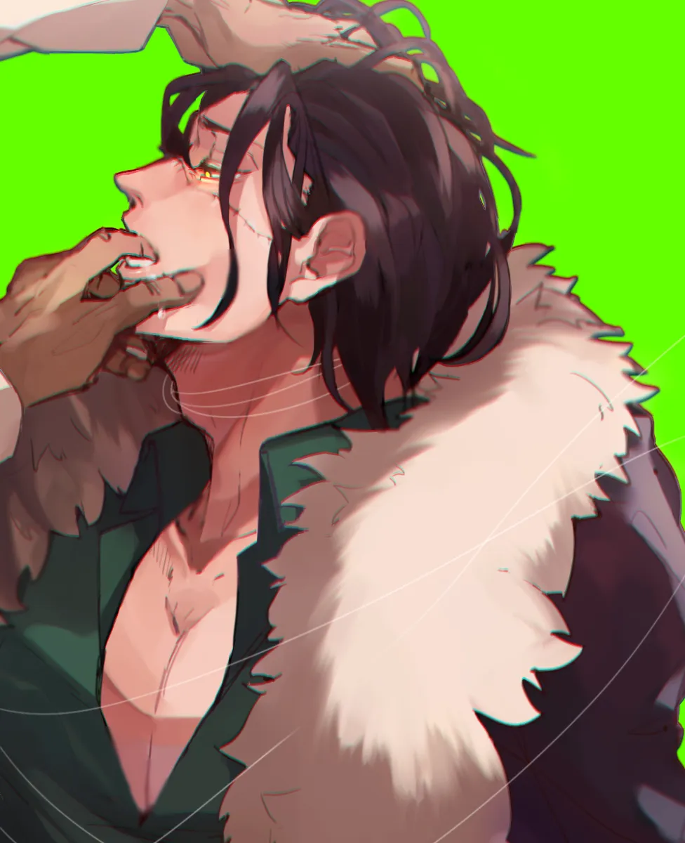 Donquixote Doflamingo, Crocodile (One Piece) by Mirin (Coene65)
